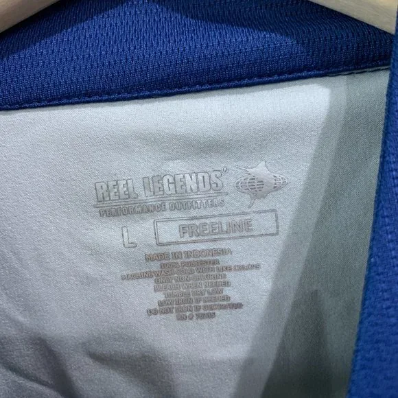 Reel Legends Men's Freeline 1/4 Zip Pullover Jacket | Size Large - Picture 7 of 8